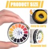 QOWITEX 2 Rolls pH Test Strips 5 m/Roll Measuring Range