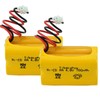 Yibatopow 2 Packs Ni-Cd 4.8V 700mAh Exit Sign Emergency Light
