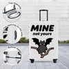 THISFIND Cute Mine NOT YOURS Luggage Cover Set, Cartoon Bat
