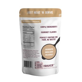 Le Sauce & Co. 4-serving Roasted Chicken Gourmet Gravy, Gluten Free Chicken Gravy, Premium Chicken Broth, Add to Rotisserie Chicken, Mashed Potatoes, Chicken Breast, Brown Gravy