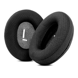 TaiZiChangQin Upgrade Ear Pads Replacement Ear Pads Cushions Compatible with DOMAX M1 M 1 Headphones (Fabric Ear Pads) Black