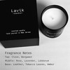 Lavik Luxury 11.50oz Candle with Rich Aroma Leather & Labdanum