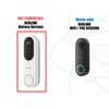Angled Doorbell Mount compatible with Reolink Video Doorbell WIFI POE
