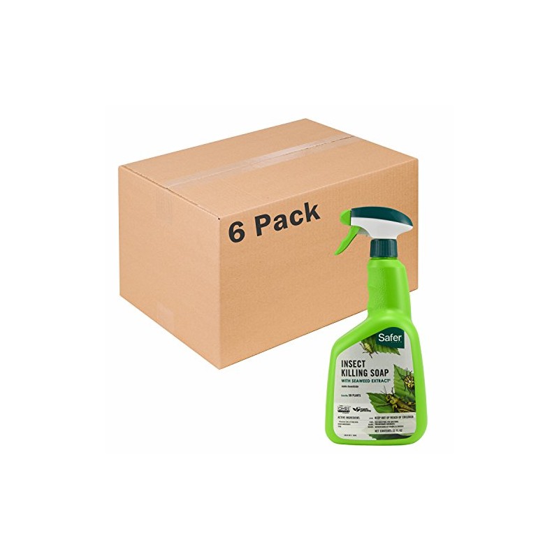 Safer Brand insect Killing Soap 32oz RTU - 6 pack