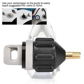 Nikou SUP Pump Adaptor, Inflatable Boat SUP Pump Adaptor with Standard Conventional Air Valve Attachment