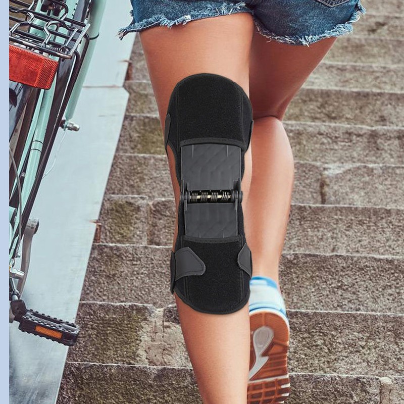 Knee Booster with 4 Springs Breathable Knee Brace Patellar Support