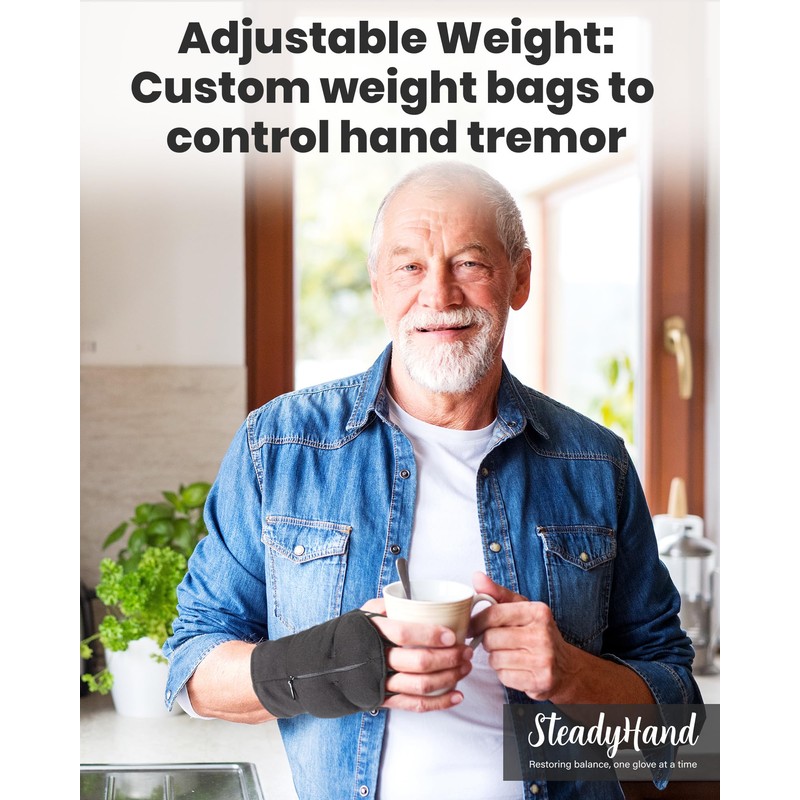 WeddingSteps SteadyHand Adjustable Gloves: Precision Tremor Control and Fine Motor