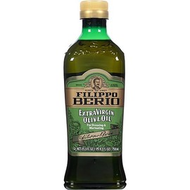 Filippo Berio Smooth Extra Virgin Olive Oil, Cold Pressed, 25.3 Fluid Ounces (Pack Of 6)