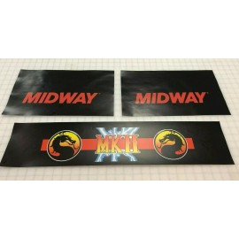 Mortal Kombat 2 Arcade Control Panel Box Art Artwork MK2 CPO Midway MKII
