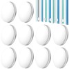Magnetic Shower Curtain Weights,10PCS Magnetic Curtain Weights,Waterproof Drapery Clips for