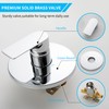 Taplong Single-Function Shower Valve Handle Trim Kit Polished Chrome