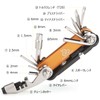 Kadacha Bicycle Multi-Tool Portable Tool 15 Functions for Road Bikes,