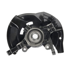 AutoShack Front Steering Knuckle & Wheel Bearing Hub Assembly 5 Lugs with ABS Driver Side Replacement for 2011 Kia Optima 2.0L FWD KN798461