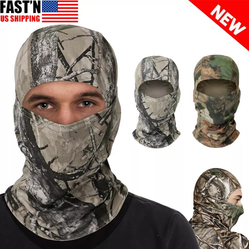 Unbranded Camouflage Balaclava Tactical Army Hunting Shooting Ski Full Face