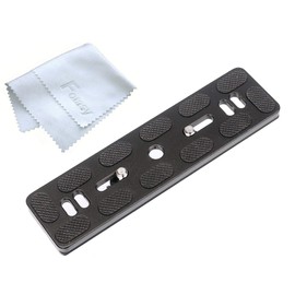 Fotasy 150mm Arca Swiss Plate, 150 mm QR Plate, Quick Release Plate, Long Arca Type Plate, Tripod Quick Release Plate fits Arca-Swiss Universal Standard Clamp for DSLR Camera Lens Tripod Ballhead