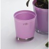 flowerpot ORCHID glass cachepot, 10cm, violet