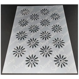1x Flower Daisy Stencil Repeat Border Vintage Furniture Painting Shabby Chic Craft A4