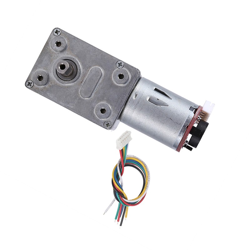 DC 12V Geared Motor High Torque Reduction Motor with Encoder