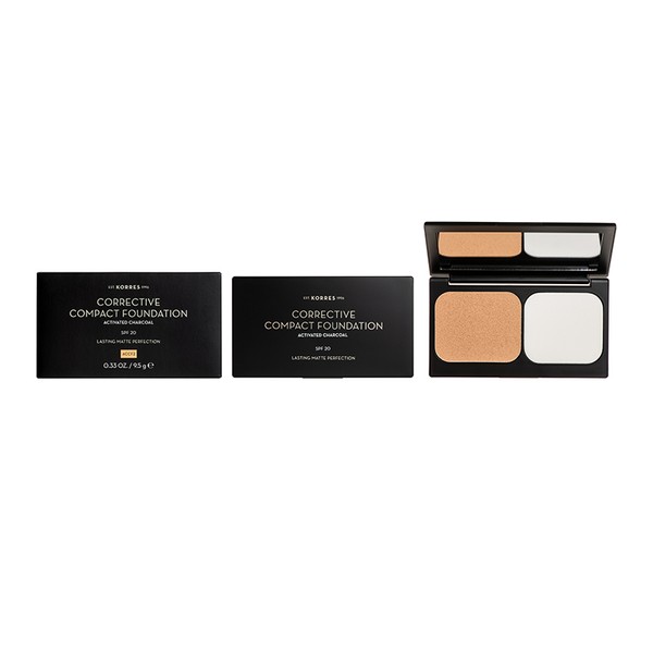 Korres Corrective Compact Foundation SPF20 Corrective Compact Make-up Imperfections &
