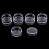 Clear Empty 10 Gram/ 10ML Plastic Pot Jars, Cosmetic Containers