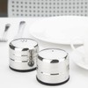 Olympia Jumbo Salt and Pepper Shaker Set Made of Stainless