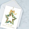 Current Shining Star Deluxe Nonpersonalized Christmas Cards - Holiday Greeting
