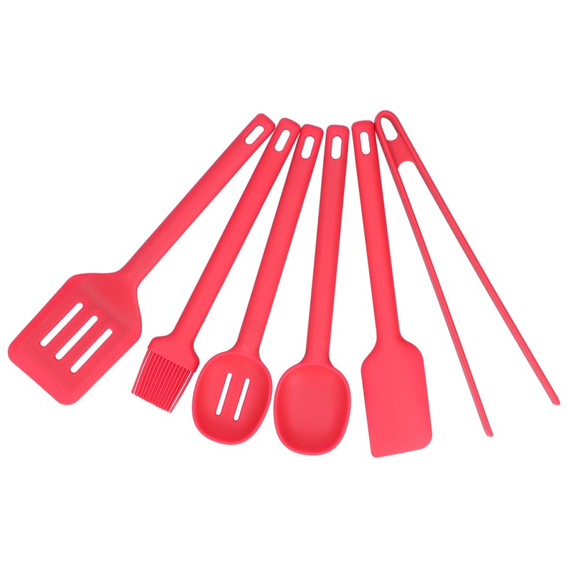 Cooking Utensils 6PCS Food Grade Silicone Heat Insulation Anti Scalding