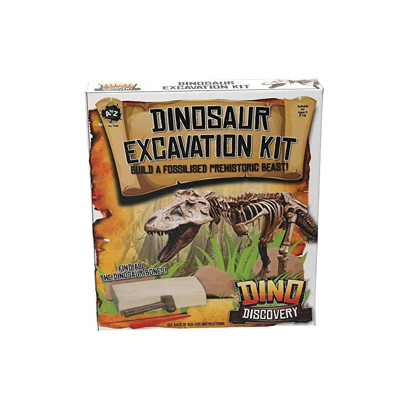 Atoz 7868 Dinosaur Excavation Kit, Multi, Medium