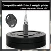 LOOEEL Weight Loading Pin with Heavy-Duty Hook and Loop,Suitable for