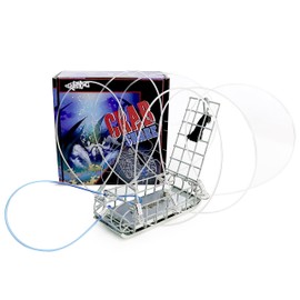 Fishernomics Heavy Surf Handcrafted Lead-Free Crab Snare for Fishing Pole (Tank Series 9.4oz & 6.6oz), US Manufactured Premium Loops, Highly Durable Crab Snare Trap for Crabbing (Classic)