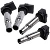 4pcs Ignition Coil Pack for Volkswagen Golf 1.4 Polo Jetta