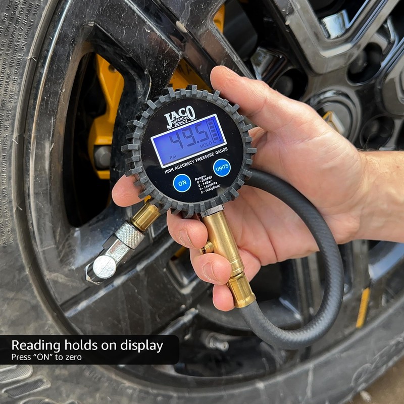 JACO Superior Products ElitePro Digital Tire Pressure Gauge - Professional