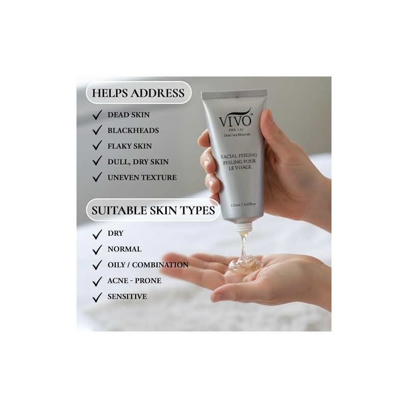 Vivo Per Lei Facial Peeling, 1.7-fluid Ounce by Vivo per