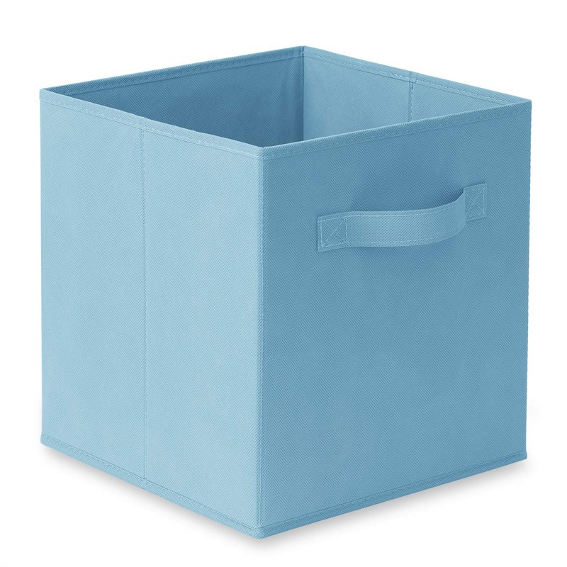 Casafield Set of 6 Collapsible Fabric Cube Storage Bins, Baby