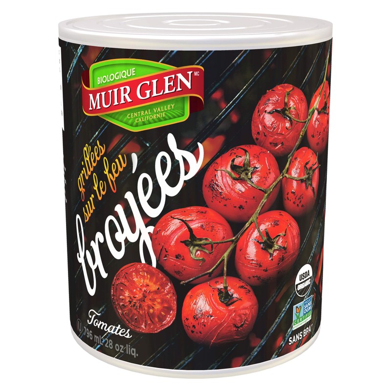 Muir Glen Organic Fire Roasted Crushed Tomatoes, 796-Milliliter