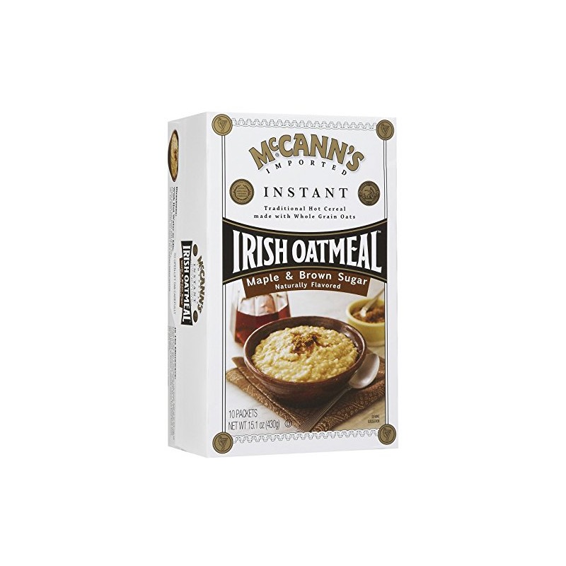 McCann's Instant Irish Oatmeal - Maple Brown Sugar - 15.1