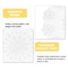 sourcing map Handmade Crochet Placemats, 16inch Round Retro Table Mat