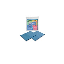 KleenCloth Reusable Antibacterial Cleaning Cloths – Removes 99.99% of Bacteria with Just Water | Silver-Embedded, Chemical, Odor, Streak & Scratch-Free for All Surfaces | 2 Pack