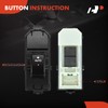 A-Premium Power Window Switch Compatible with Toyota Land Cruiser 2003-2007