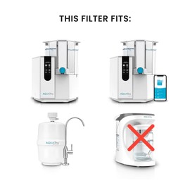 AquaTru Classic Pre/Carbon Filter (Stages 1–2) – Compatible with AquaTru Classic, Classic Smart & Under Sink Purifier Models