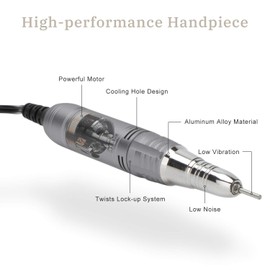 MD-108 Grey Nail Drill Handpiece