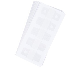 BOXOB 300pcs Binder Hole Reinforcement Stickers, Self-Adhesive Hole Punch Reinforcement Labels for Loose Leaf Paper Ring Binders Notebooks DIY Scrapbook Photo Album Office School Supplies