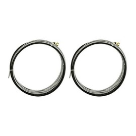 WeldingCity 2-pk 15-ft Steel Conduit Liner 43215 (0.045"-1/16") for 150-300A Bernard Q/S/T and Tregaskiss MIG Welding Guns
