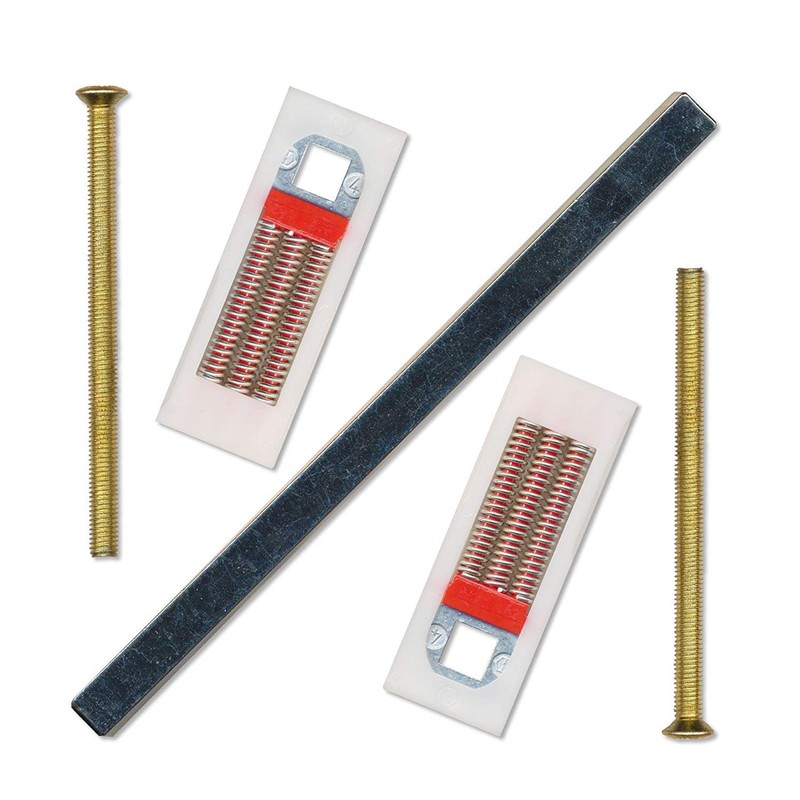 Hoppe Gold 'Atlanta' Pair Handle 92PZ or 92mm Sprung Lever