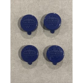 Corona Four (4) Corona Salt and Pepper Shaker Caps Lids for Corona/Coronit