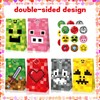 LaVenty Pixel Birthday Party Decoration Pixel Party Bags Goodies Candy