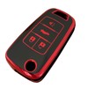 AIOEUOIA for Chevy Key Fob Shell Remote Key Fit for