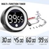 Kitchen Timer Magnetic Countdown Timer for Studying Meetings Cooking