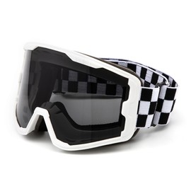 APEBAZY Motorcycle Goggles - Dirt Bike ATV Motocross Motorbike Anti-UV Adjustable Riding Offroad Protective Goggles