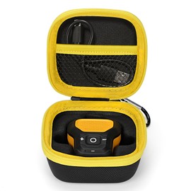 Bysameyee Storage Hard Case Compatible with DeWALT Bluetooth Speaker, Magnetic Clip-On Wireless Portable Mini Speaker Storage Holder Bag (Box Only)